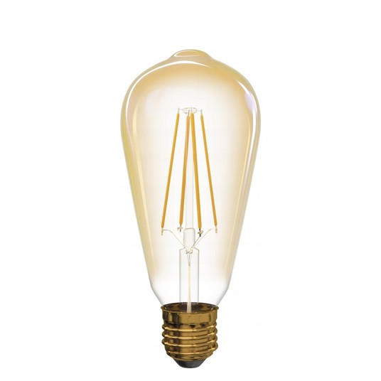 Żarówka LED 4W E27 ST64 380lm 2200K VIN -zdjęcie numer 5