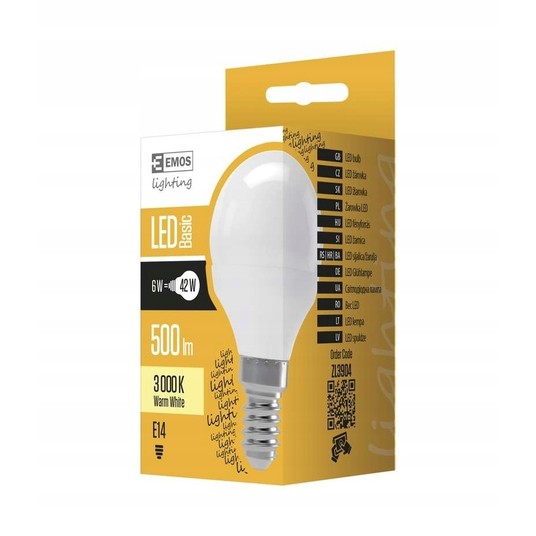 Żarówka LED 6W E14 500lm 3000K MINI GLO -zdjęcie numer 3