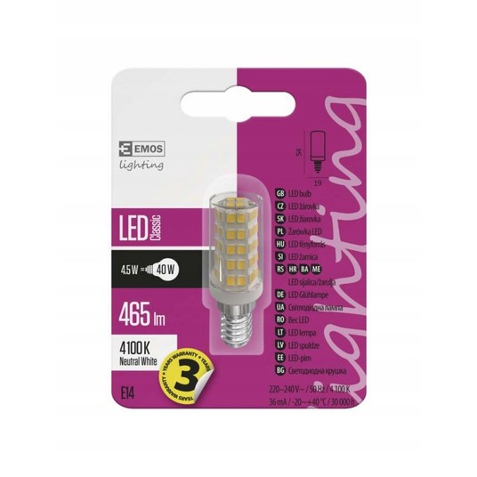 Żarówka LED do okapu 4,5W E14 465lm 410 -zdjęcie numer 2