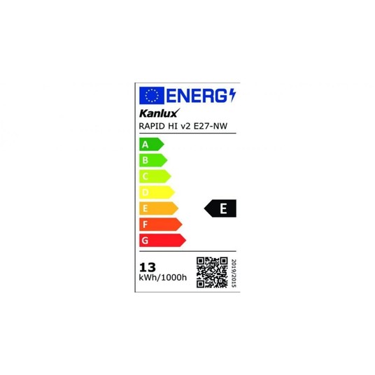 Żarówka LED E27 RAPID HI v2 E27-NW 1520lm 4000K -zdjęcie numer 1