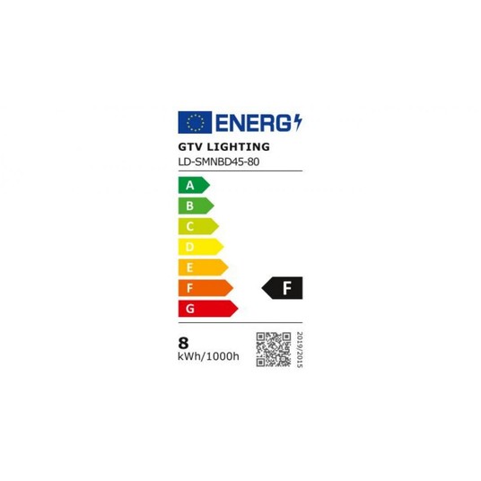 Żarówka LED SMD 2835, E27, B45, 8W, 700 lm, 4000K, -zdjęcie numer 1