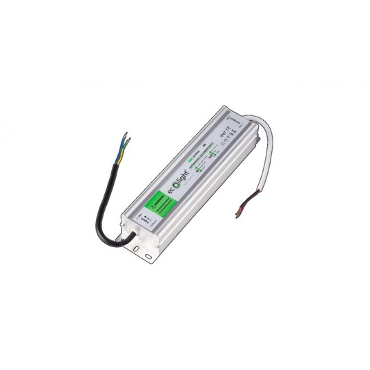 Zasilacz LED hermetyczny 120W 12V 10A 245x75x40 -zdjęcie numer 1