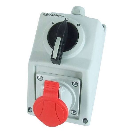 Zestaw instalacyjny L-0-P 16A 4P IP54 C16-48 -zdjęcie numer 1