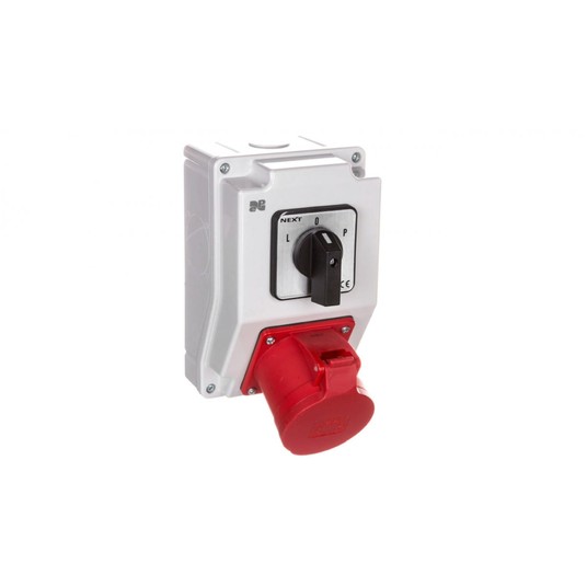 Zestaw instalacyjny z gniazdem 32A 5P RS-Z (L-0-P) -zdjęcie numer 1