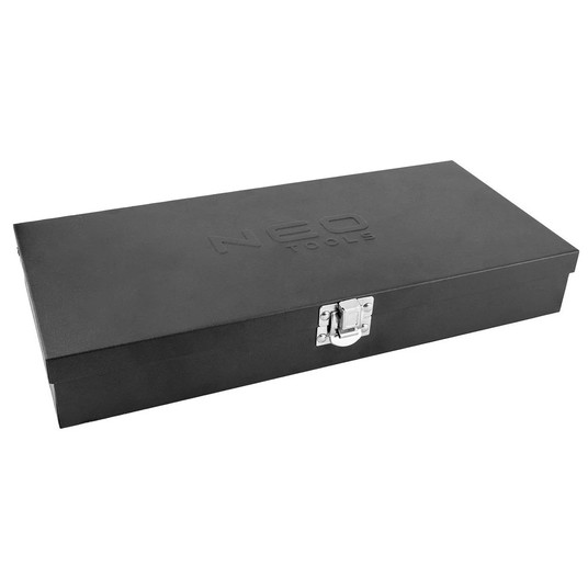 Zestaw kluczy nasadowych grzechotka 1/4" 63 el. -zdjęcie numer 5
