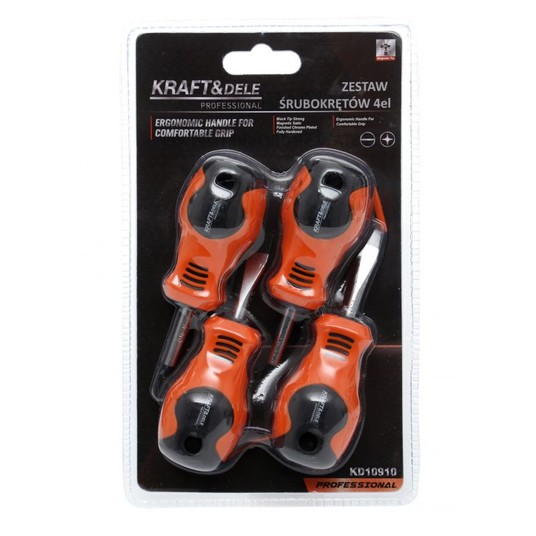 Zestaw śrubokrętów 4 elementy KD10910 -zdjęcie numer 6
