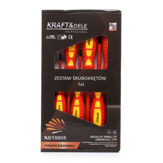 Zestaw śrubokrętów 7el. KD10905 -zdjęcie numer 2