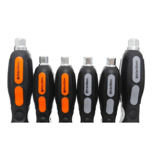 Zestaw śrubokrętów do pobijania 6el. KD10898 -zdjęcie numer 3