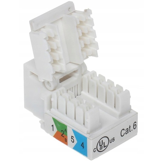 Złącze Keystone kat.6 CJ645U -zdjęcie numer 2