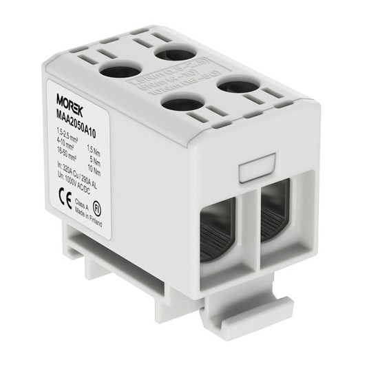 Złączka OTL50-2 kolor szary 2xAl/Cu 1,5-50mm2 1000 -zdjęcie numer 1