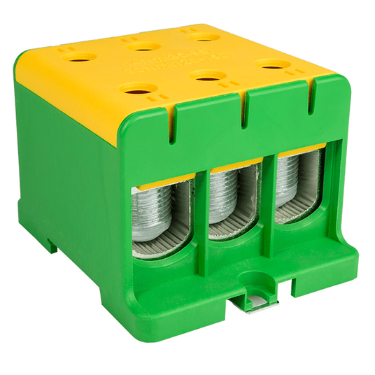Złączka przelotowa WLZ35/3x150/z, żółto-zielona -zdjęcie numer 1