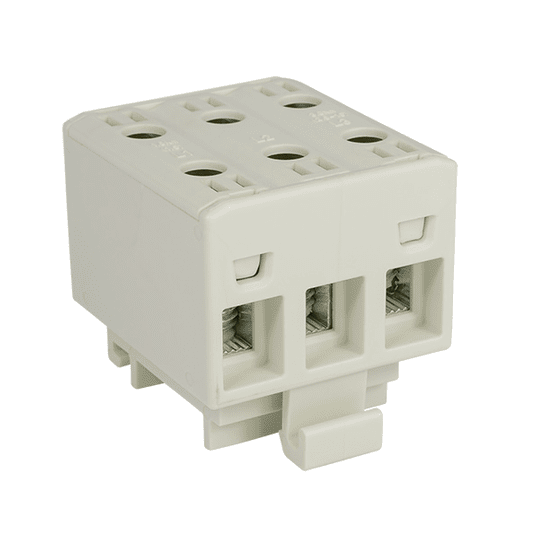 Złączka przelotowa WLZ35/3x16/s, szara -zdjęcie numer 1