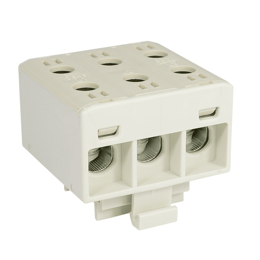 Złączka przelotowa WLZ35/3x35/s, szara -zdjęcie numer 1
