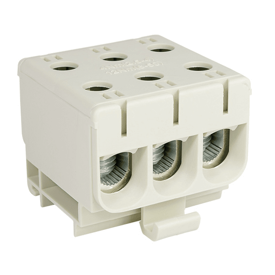 Złączka przelotowa WLZ35/3x50/s, szara -zdjęcie numer 1