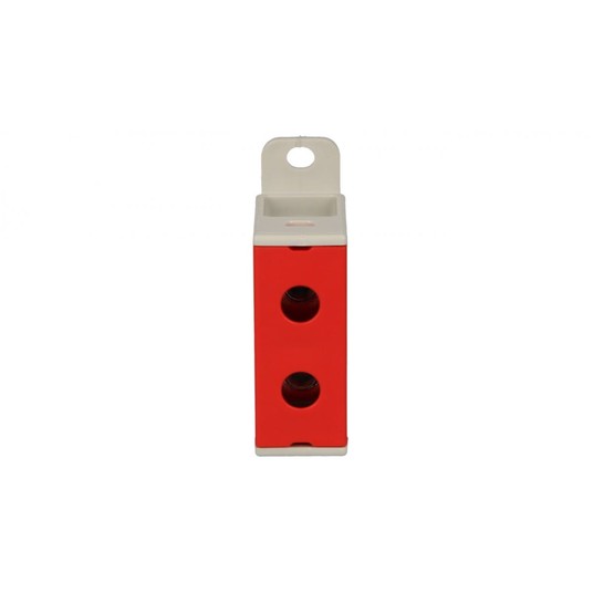 Złączka szynowa 1-torowa 35mm2 czerwona ZGX-1x35 c -zdjęcie numer 1