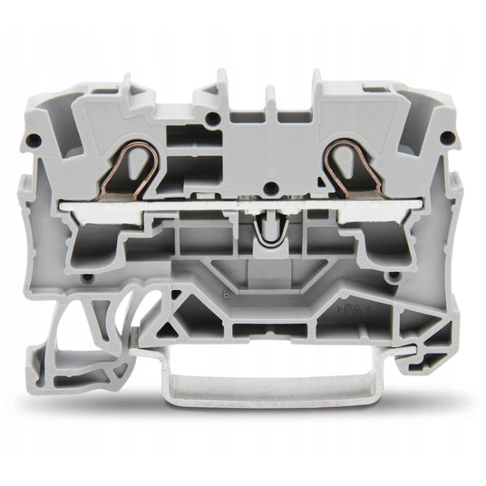Złączka szynowa 2-przewodowa 4mm2 szara /50szt./ -zdjęcie numer 1