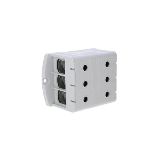 Złączka szynowa 3-torowa ZJUN-3x240 240mm2 szara -zdjęcie numer 1