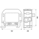 Blok rozdzielczy LK35/25-1P N, 1000V AC/DC, 2x25mm -zdjęcie numer 2