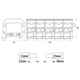 Blok rozdzielczy LK35/25-5 SSSNZ, 1000V AC/DC, 5x( -zdjęcie numer 2