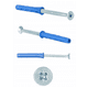 Kołek uniwersalny 4ALL 5mm z wkrętem 3,5x30mm /50s -zdjęcie numer 11