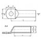 Końcówka oczkowa aluminiowa 2KAM 25/10 E12KA-01050 -zdjęcie numer 2