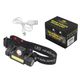 LATARKA CZOŁOWA ODPINANA + MAGNES, 1 X LED 3 W + 1 -zdjęcie numer 1