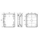 NOARK Rozdzielnica 36 mod 3x12 n/t IP65 PHS 101496 -zdjęcie numer 2