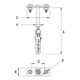 Uchwyt z kołkiem L-250mm fi 12mm 12.4 OC /91200401 -zdjęcie numer 2