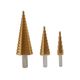 Wiertła stopniowe 4-32mm 3szt. KD10244 -zdjęcie numer 8