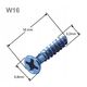 Wkręt osprzętowy do puszek długość 16mm W16 370861 -zdjęcie numer 2
