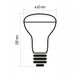 Żarówka LED 8.8W E27 R63 806lm 2700K CLA -zdjęcie numer 6