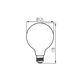 Żarówka LED E27 5W XLED G125 5W-SW 290l -zdjęcie numer 5