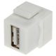 Złącze keystone USB gniazdo-gniazdo -zdjęcie numer 2