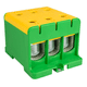 Złączka przelotowa WLZ35/3x150/z, żółto-zielona -zdjęcie numer 1