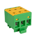 Złączka przelotowa WLZ35/3x16/z, żółto-zielona -zdjęcie numer 1