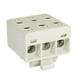 Złączka przelotowa WLZ35/3x35/s, szara -zdjęcie numer 1