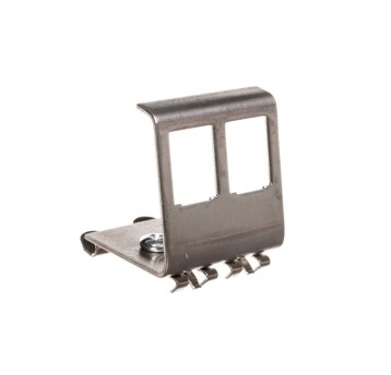Adapter DIN na moduł 2x Keystone AN-25185