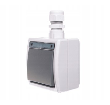 AQUANT Łącznik 1-biegunowy schodowy IP65 1201-65