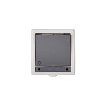 Aquant Przycisk /światło/ IP55 szary LNT-1S 1204-1