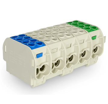 Blok rozdzielczy LK25/16-5 SSSNZ, 1000V AC/DC