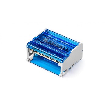 Czterobiegunowy modułowy blok rozdzielczy 4x(7x6mm
