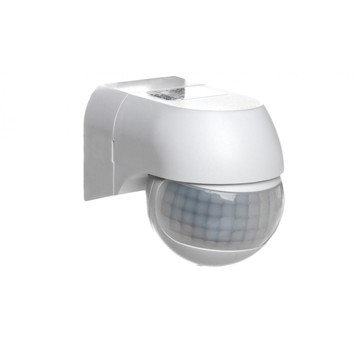 Czujnik ruchu PIR 180st. IP44 800W mini biały OR-C