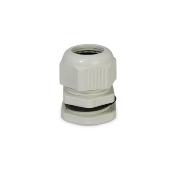 Dławnica kablowa fi 10-14mm M20 IP68 szara tworzyw