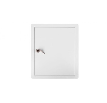 Drzwiczki rewizyjne 250x300mm z zamkiem