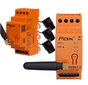 FOX Monitor energii trójfazowy Wi-MEF-3 WiFi Energ
