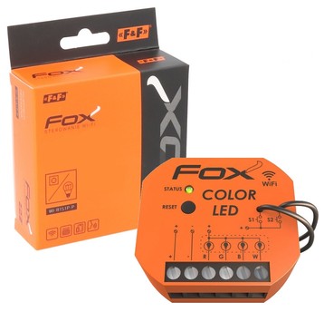 FOX Sterownik Wi-Fi kolorowych diod LED Color LED