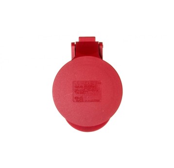 Gniazda przenośne 32A 5P 400V czerwone IP44 TURBO