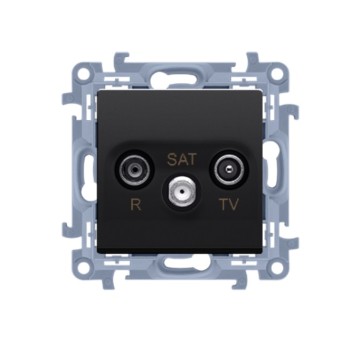 Gniazdo antenowe R-TV-SAT końcowe / zakończeniowe