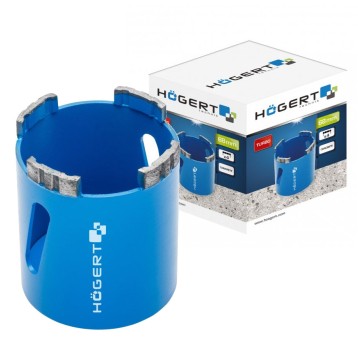 HOGERT Otwornica diamentowa 68MM segmentowa turbo
