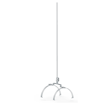 Iglica gąsiorowa podwójna fi 12mm aluminiowa 71.15